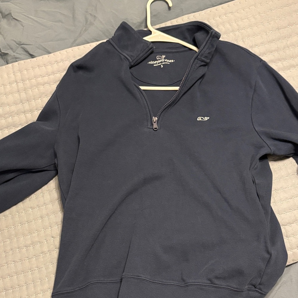 Vineyard Vines Dark Blue Half-Zip Pullover
